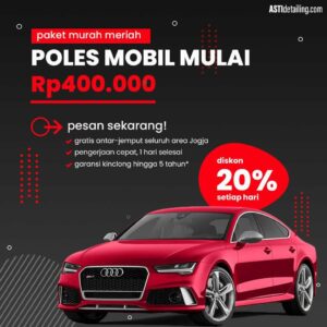 Jasa salon poles mobil Jogja